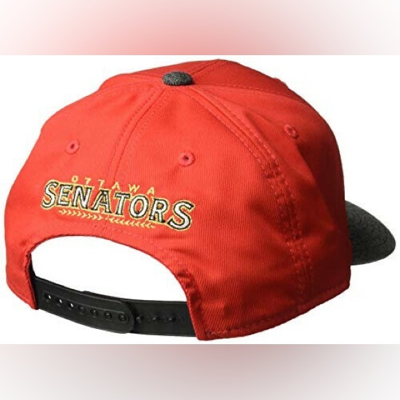 Adidas Structured Adjustable Cap, Black/Red, One Size - Picture 2 of 3
